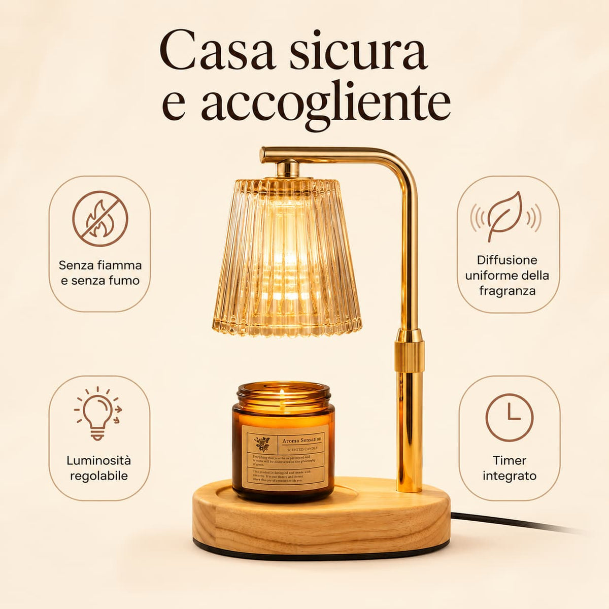 LumiWarm™ - Crea un'atmosfera calda!