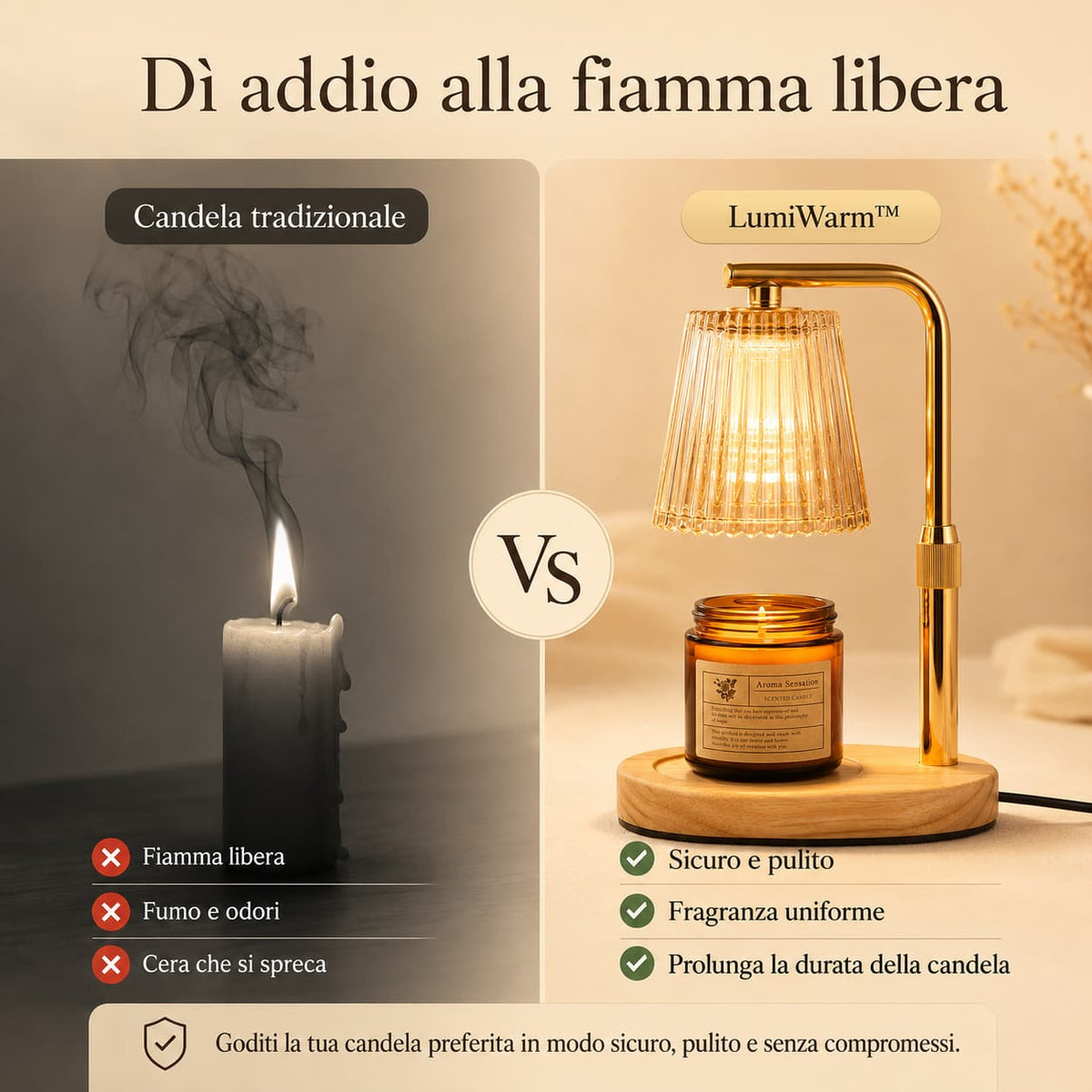 LumiWarm™ - Crea un'atmosfera calda!